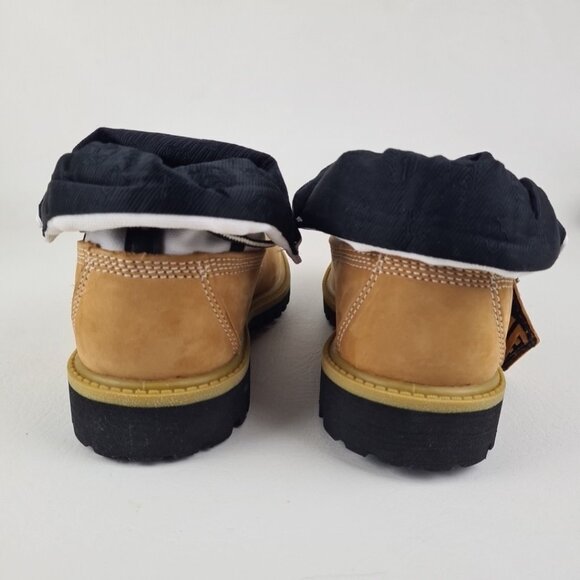 Timberland Script Roll Top Boots  Little Kids Wheat Leather - Picture 5 of 13